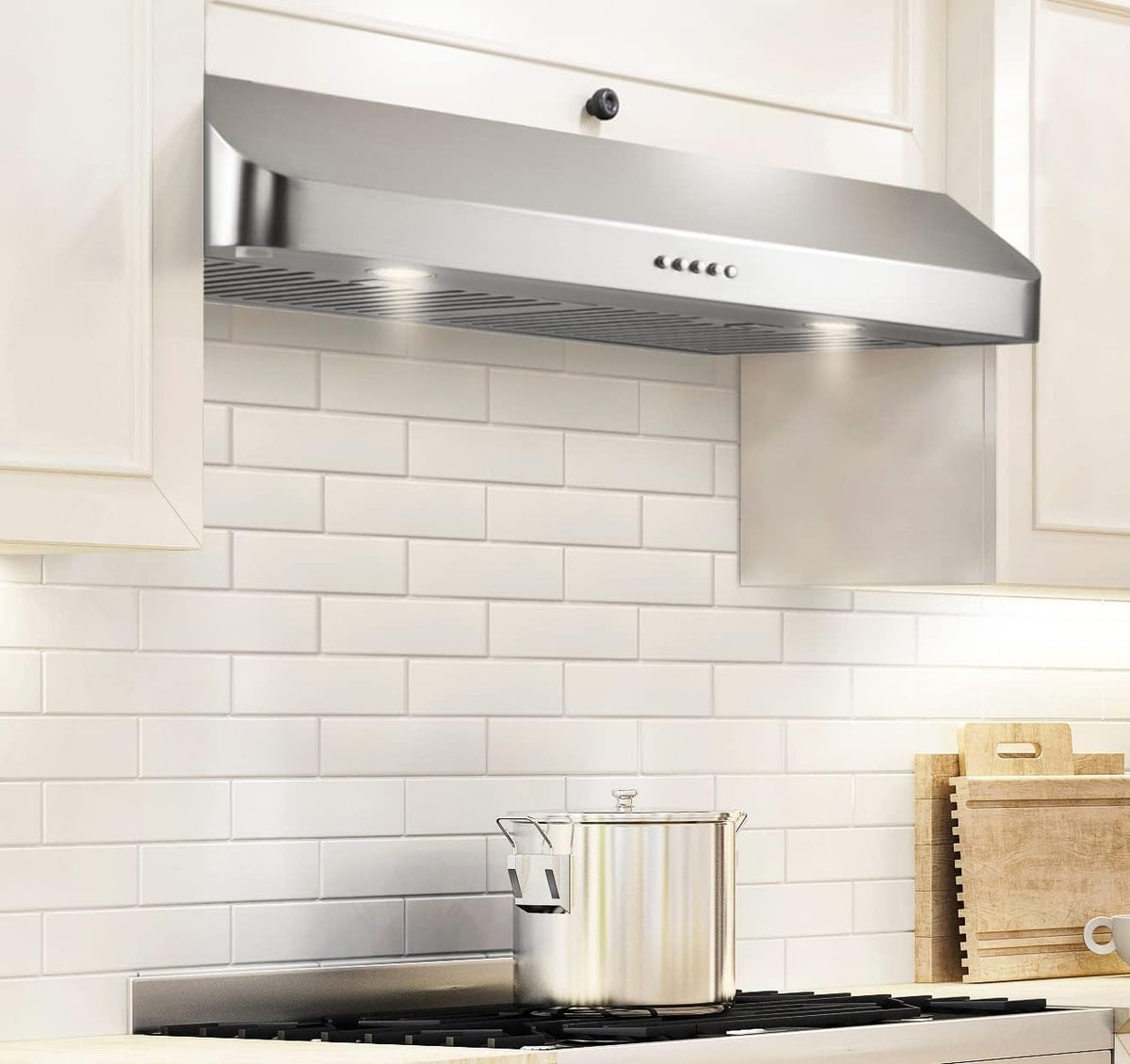 30 Inch Under Cabinet Range Hood Stainless Steel 400 CFM D61767