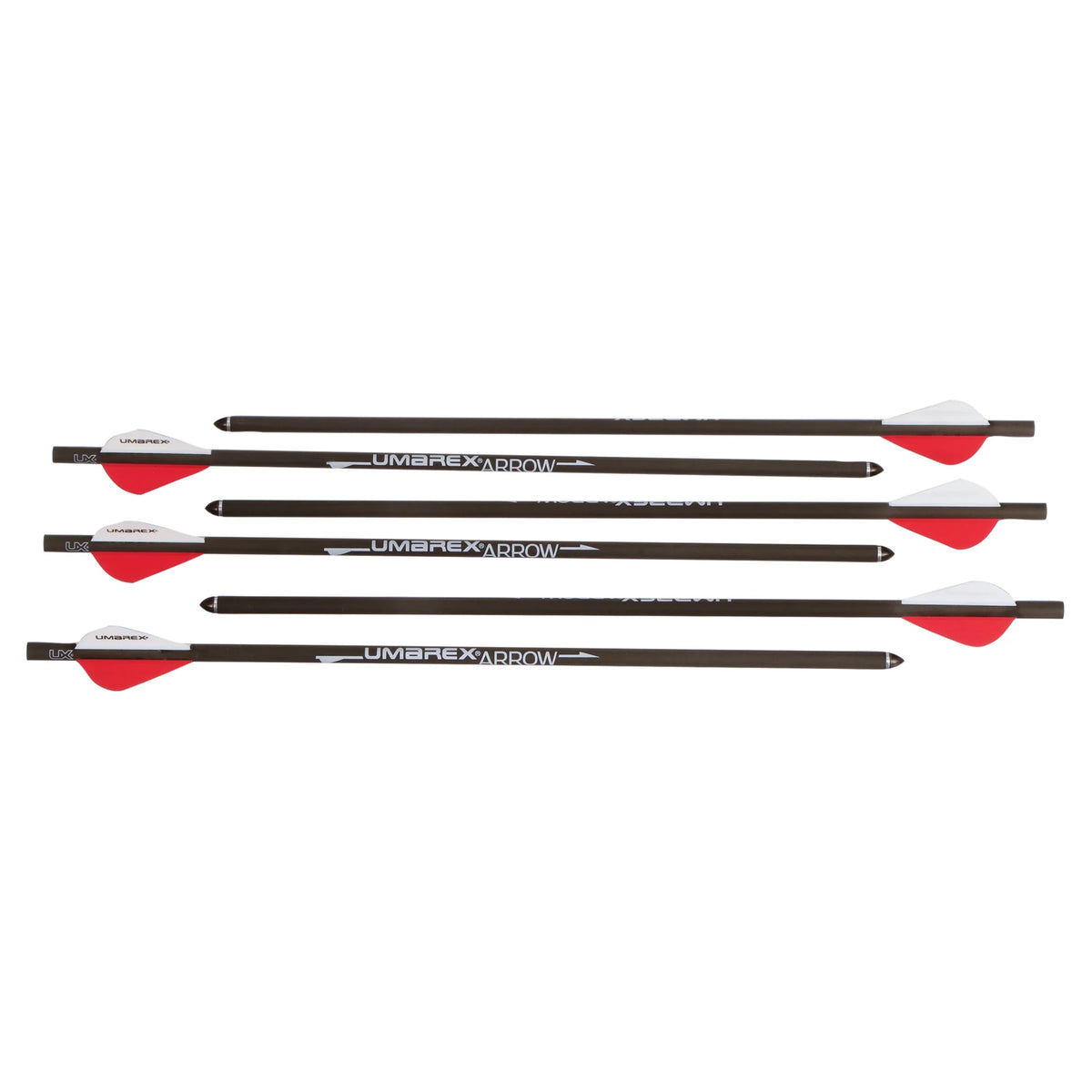 6-Pack Carbon Fiber Air Archery Arrows with Field Tips E9418