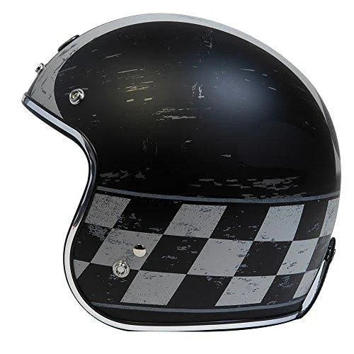 Flat Black XX-Large Open Face Helmet J851