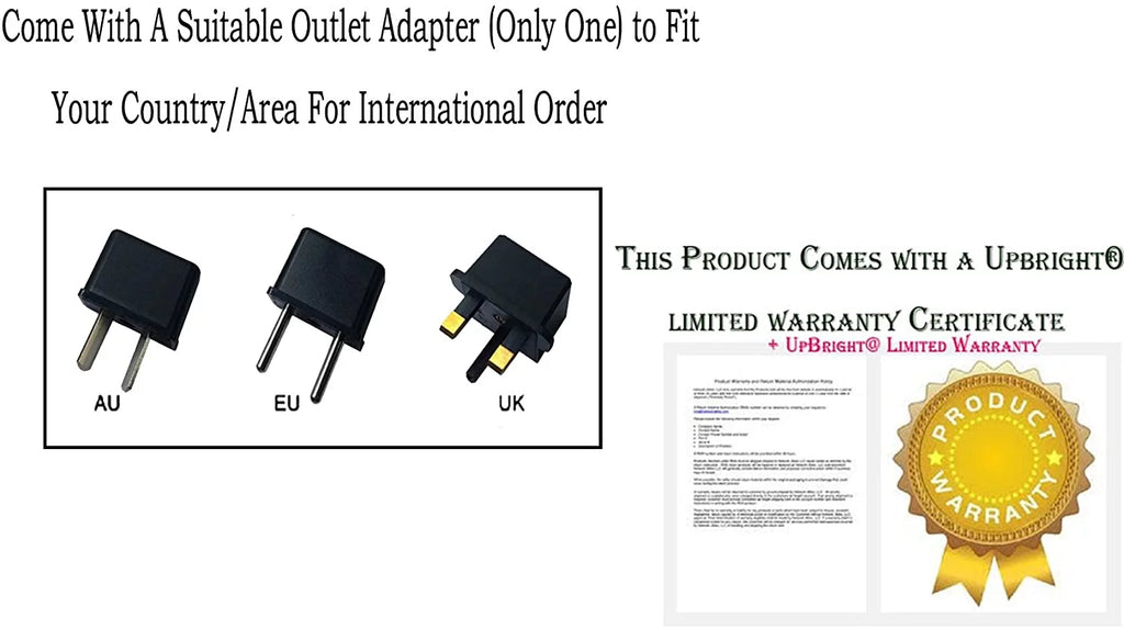 9V 1A Switching Power Supply Cord Cable Battery Charger Q545