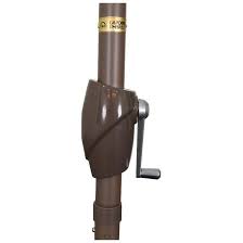 9 ft. Aluminum Market Umbrella Push Tilt P20132