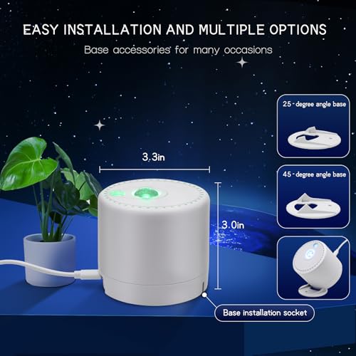 Star Projector with Timer and Remote Control J80758