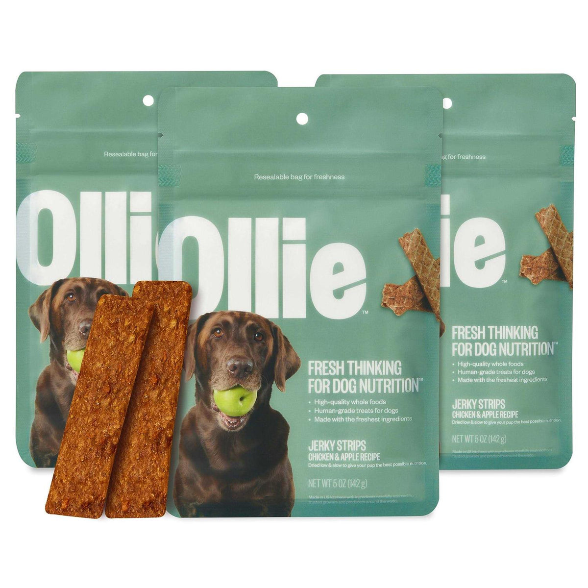 Beef and Sweet Potato Dog Jerky Treats O44664