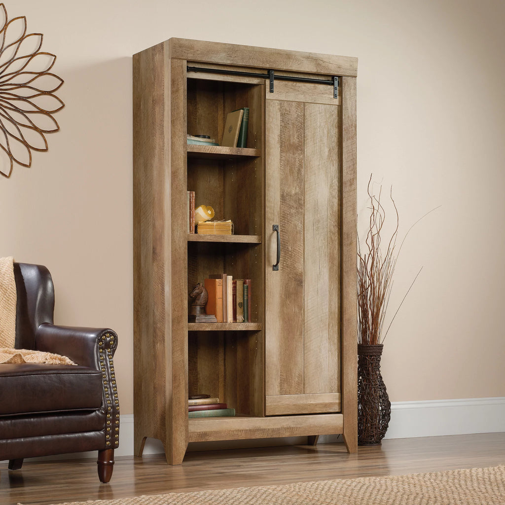 Craftsman Oak Storage Cabinet P383