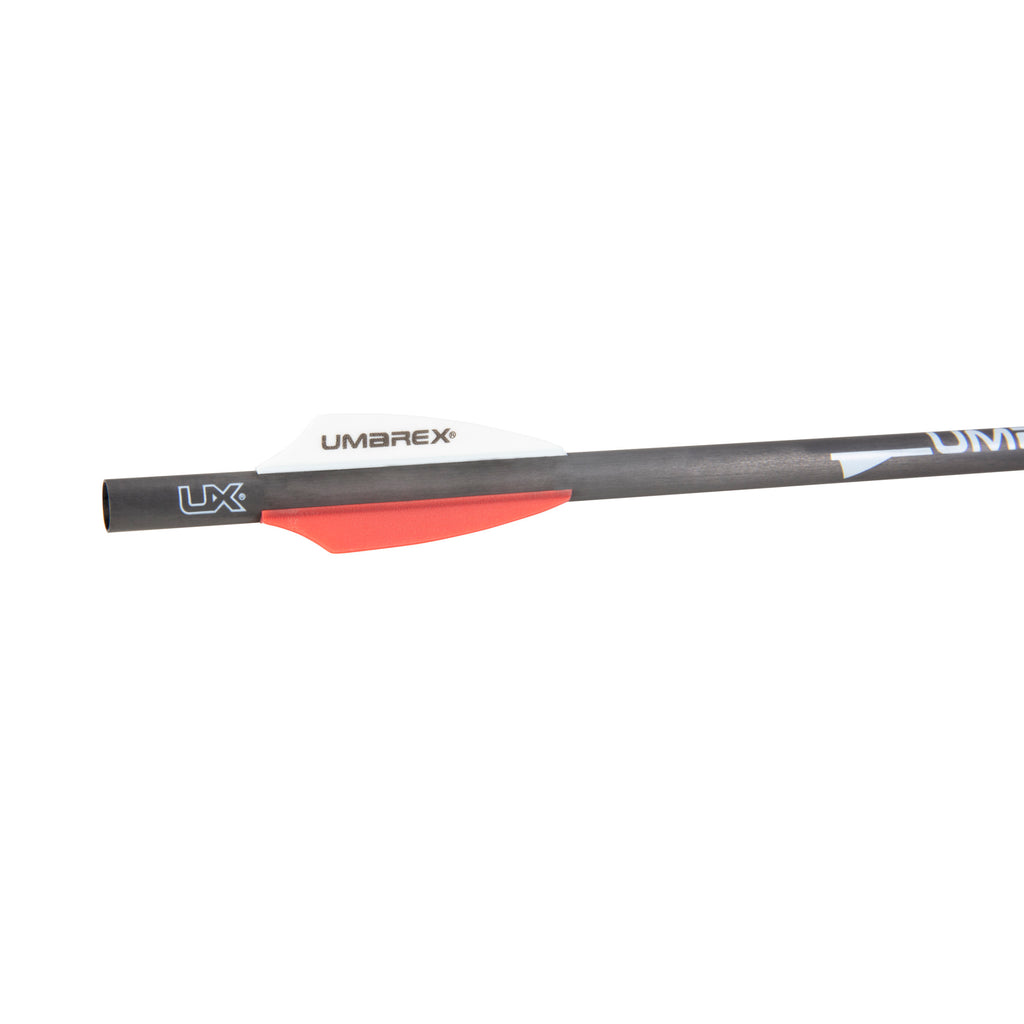 6-Pack Carbon Fiber Air Archery Arrows with Field Tips E9418