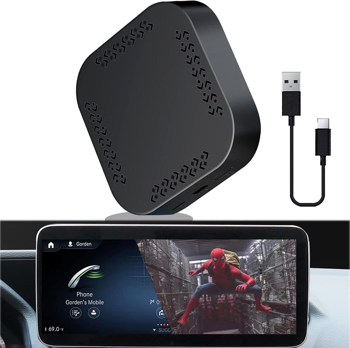 CarPlay AI Box Multimedia Video Box Qualcomm 8-core 4+64G Q316769
