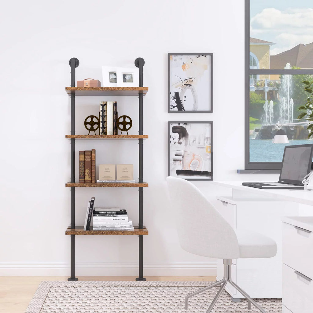 4-Tier Adjustable Bookshelf Y36332