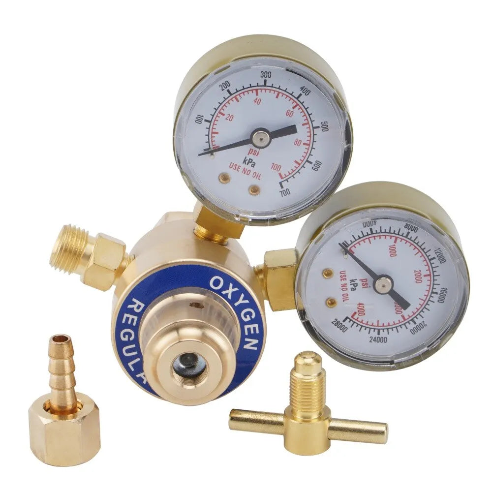 Oxygen Acetylene Regulator Welding Gas Gauges C535