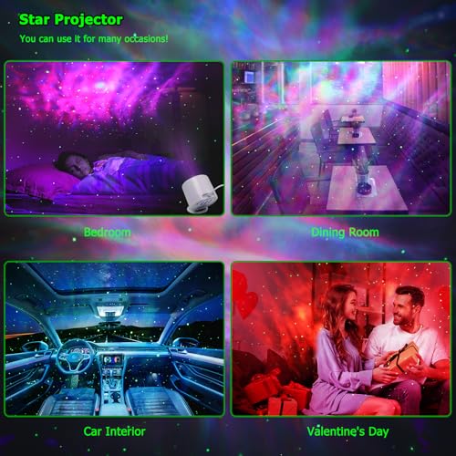 Star Projector with Timer and Remote Control J80758