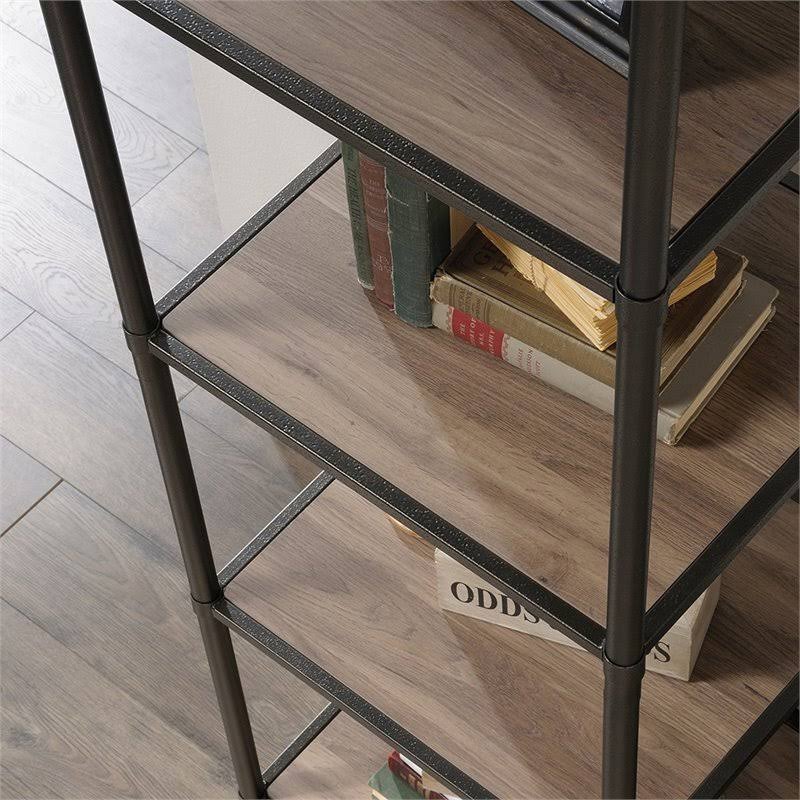 4 Shelf Bookcase in Salt Oak L44044
