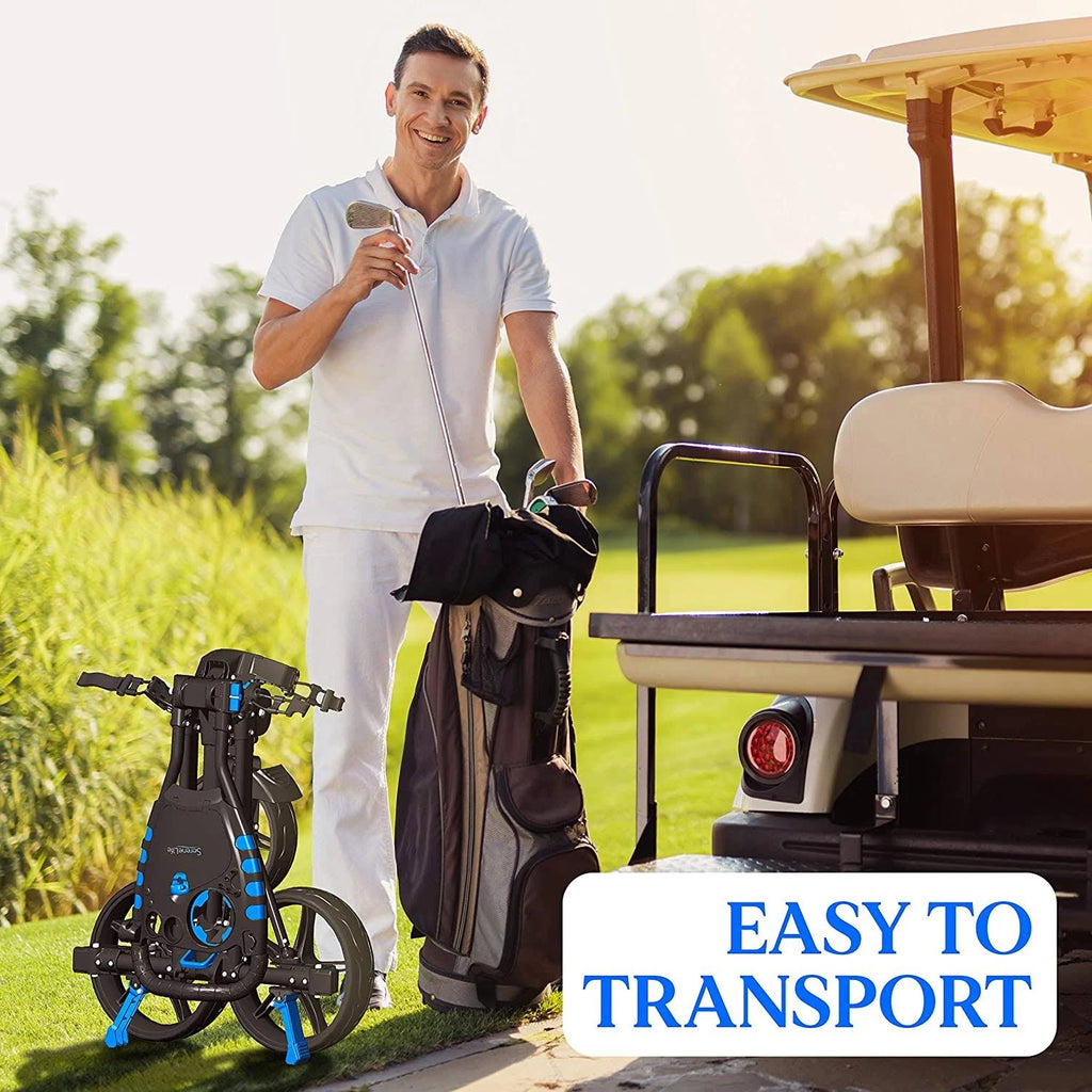 3 Wheel Folding Golf Bag Push Cart L590253