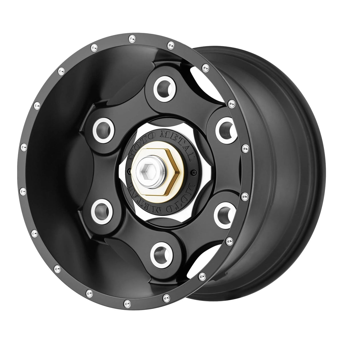 Satin Black 22x10 8x180 Wheel C3953