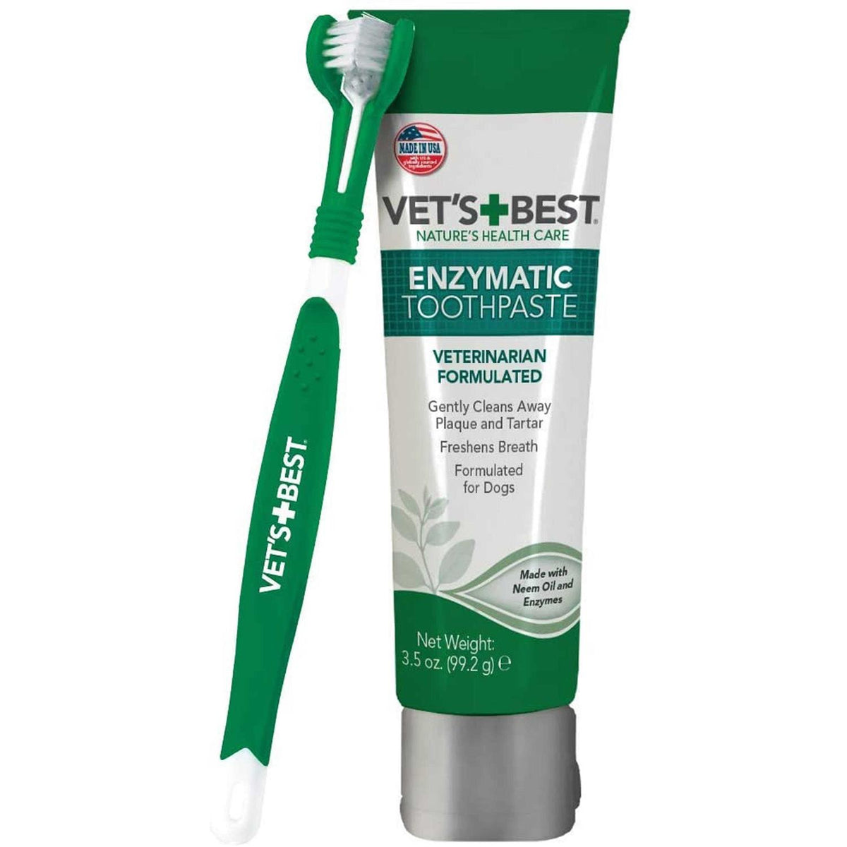 Enzymatic Toothpaste and Toothbrush Dog Dental Care Kit U518821