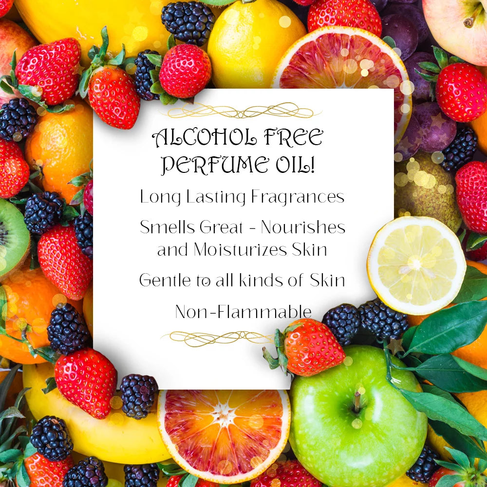 Lime Fruity Sandalwood Perfume Oil Roller E318253