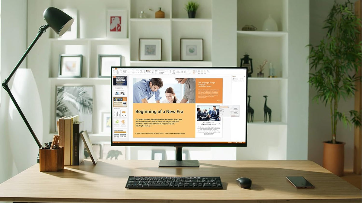 32-inch 4K UHD Smart Monitor, Black P28205