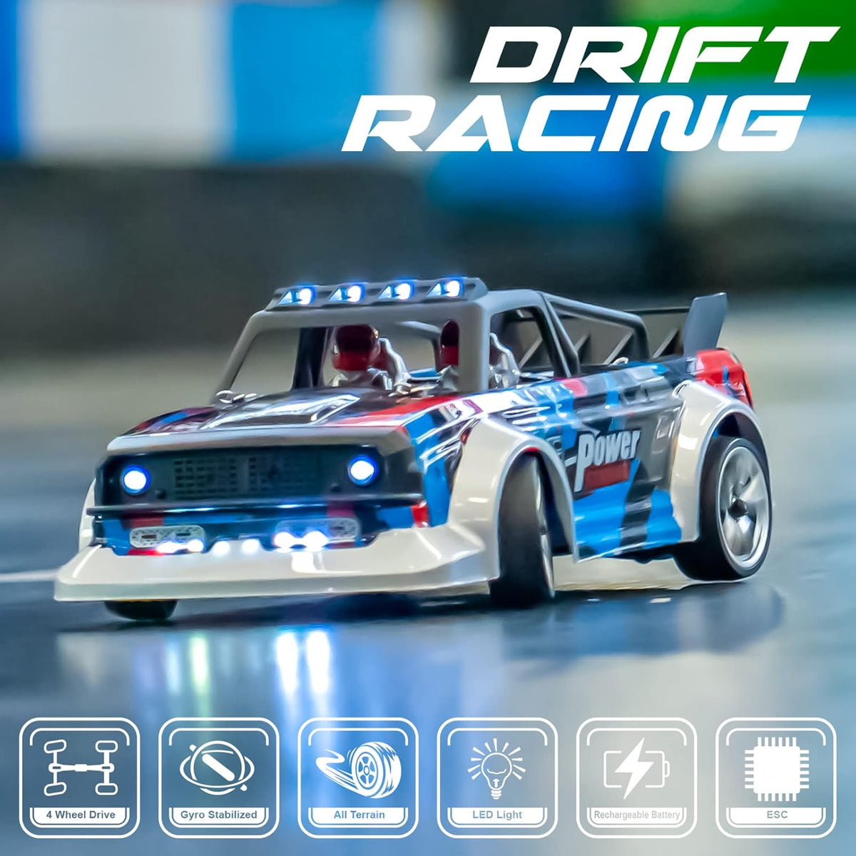 Blue 1/16 Scale RC Drift Car Z655970