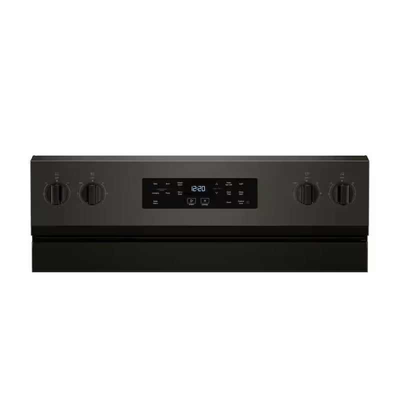 30 in. 5 Element Freestanding Electric Range in Black Stainless V103