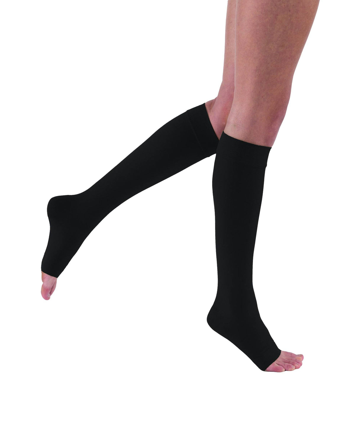15-20 mmHg Knee High Large Black P129
