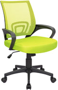 Green Mesh Ergonomic Office Chair with Lumbar Support and Armrest X6809