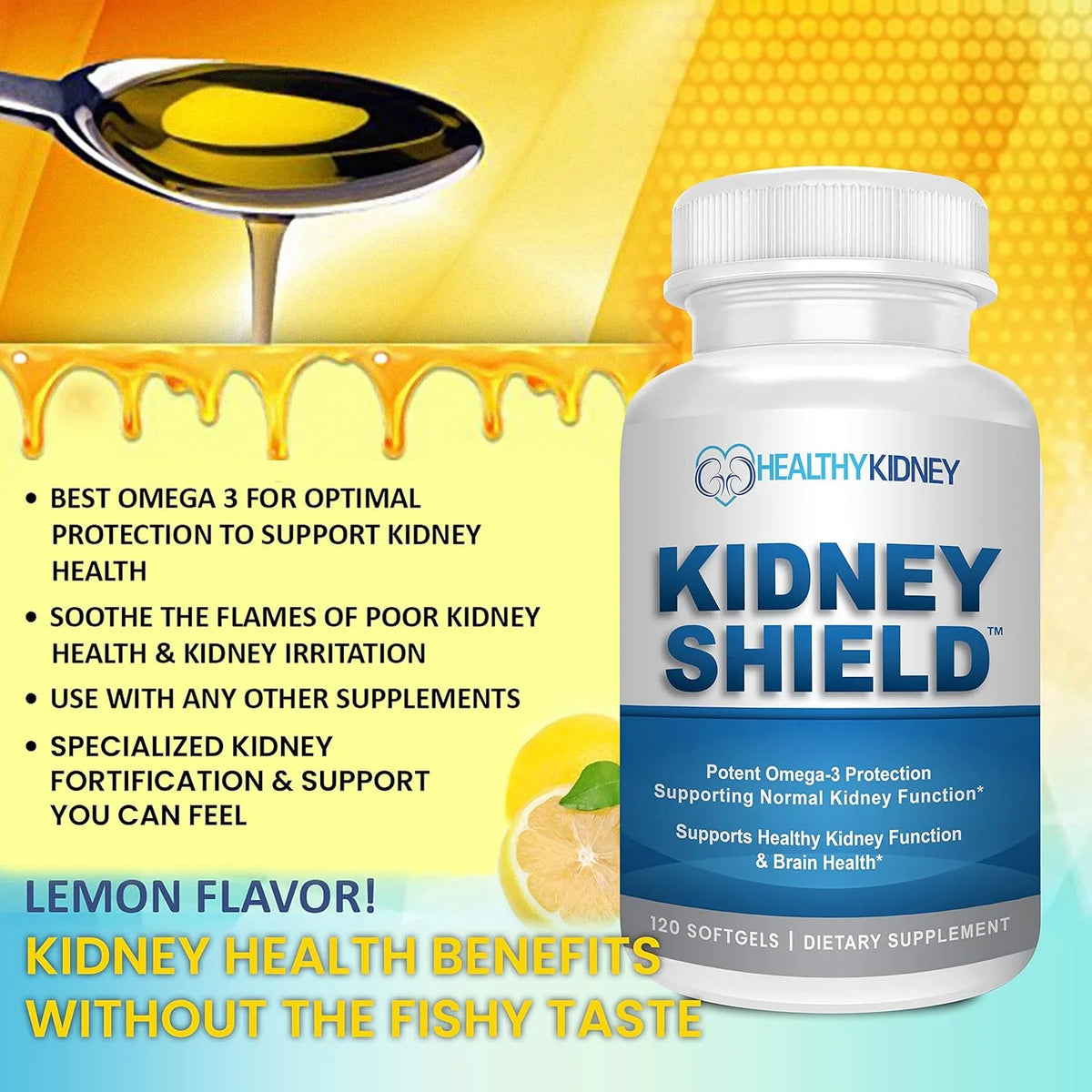 Kidney Detox Supplement 120 ct. 3 pack R2066