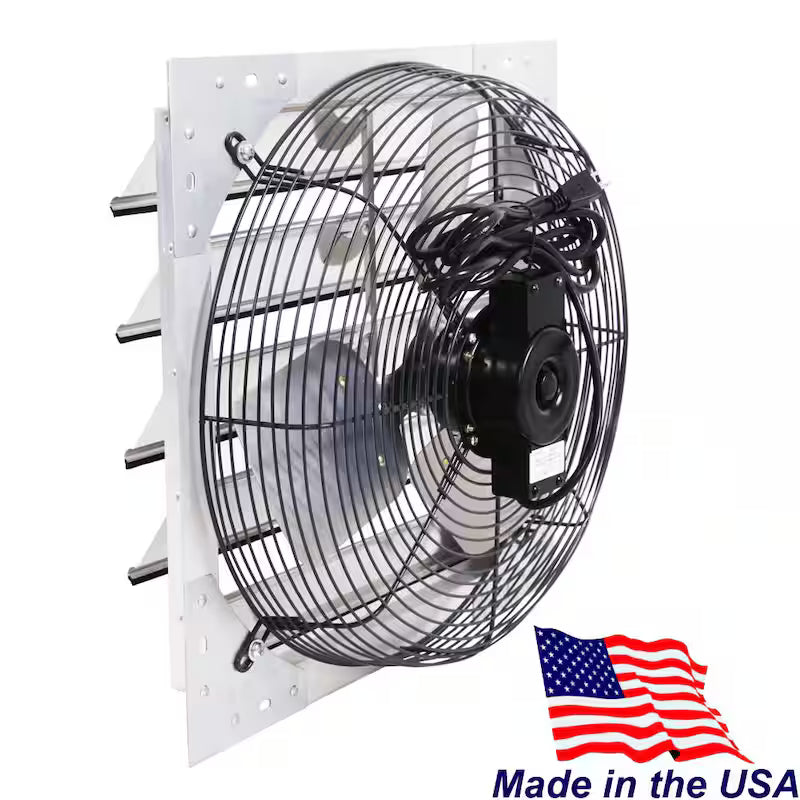 3130 CFM Shutter Exhaust Fan Wall Mounted M19470