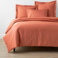 Cotton Solid 300-Thread Count Sateen Full Duvet Cover W84935