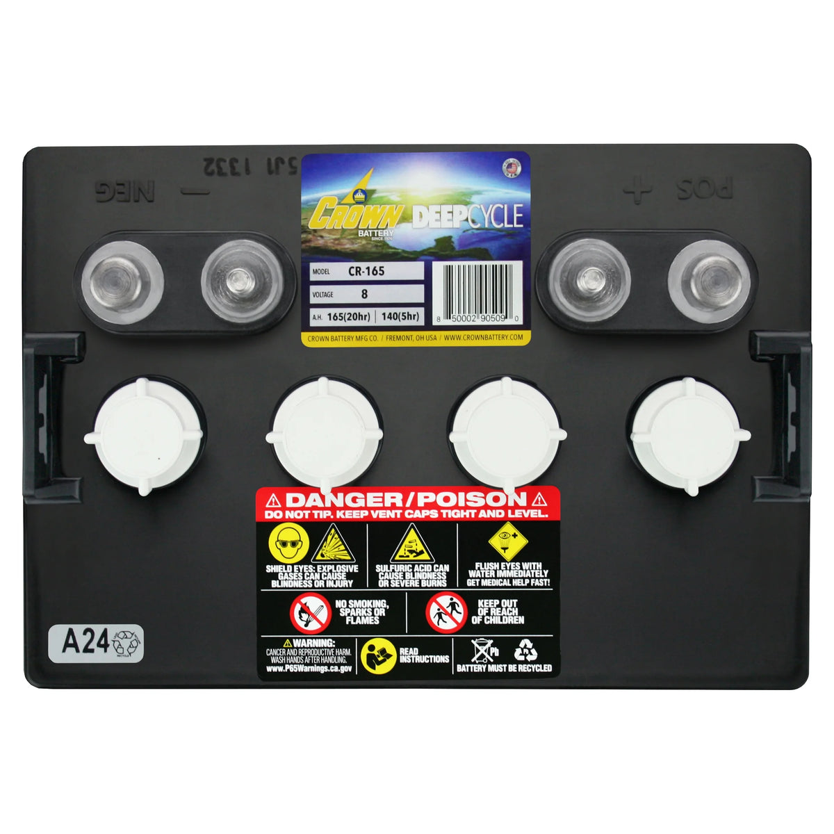 8V Deep-Cycle Flooded Battery N33954