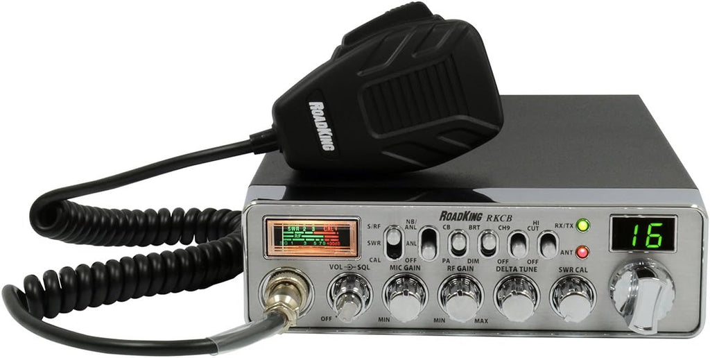 40 Channel CB Radio with Digital Display and SWR Meter F65911
