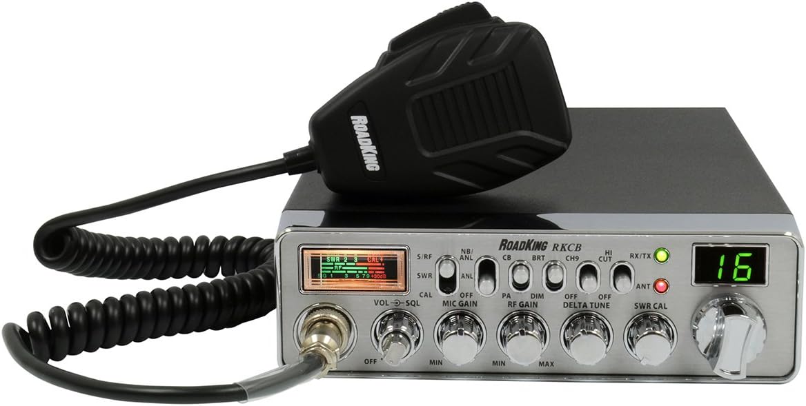 40 Channel CB Radio with Digital Display and SWR Meter F65911