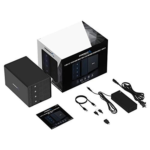 USB 3.2 5-Bay SATA Hard Drive Docking Station with USB-C Z11346