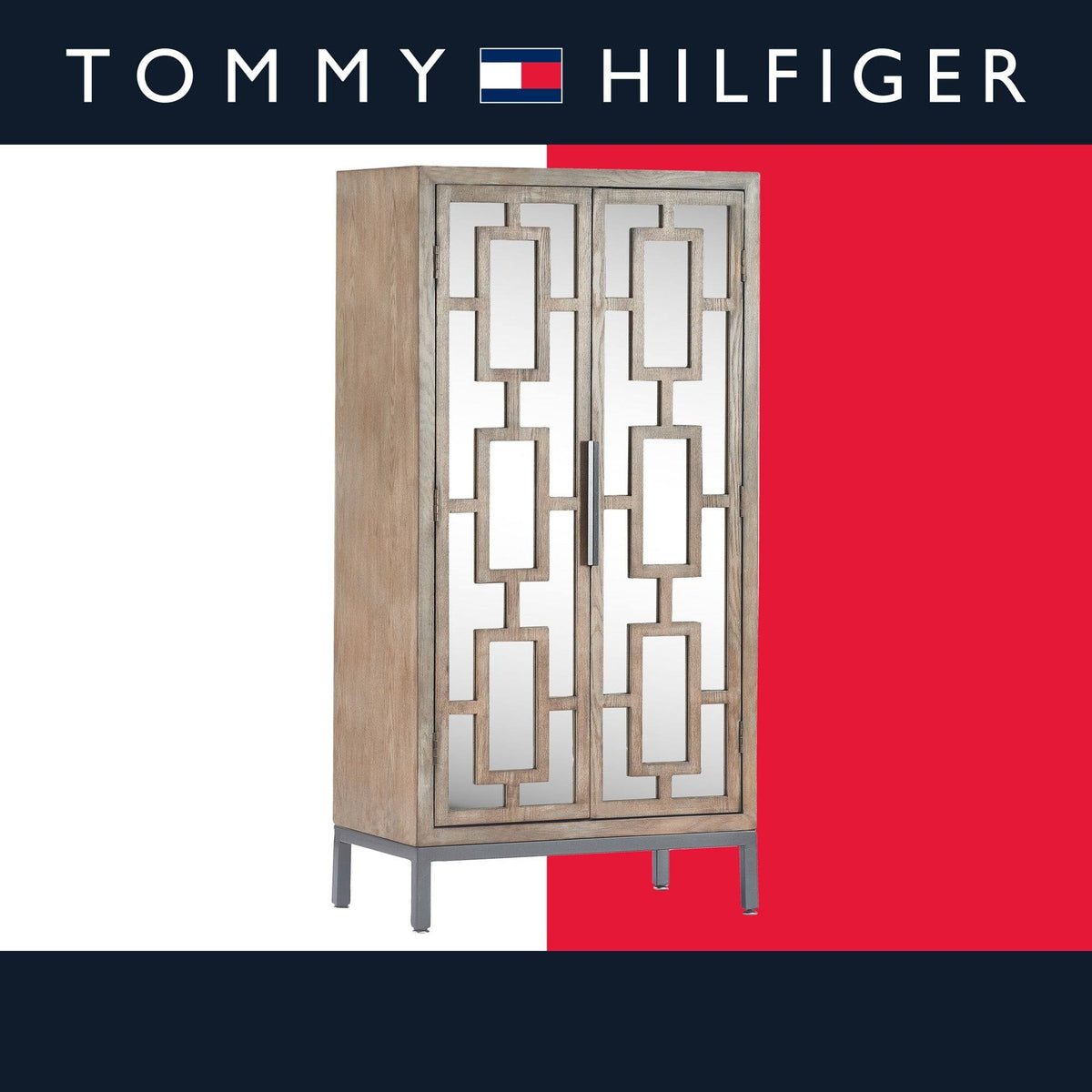 Gray Tall Storage Cabinet G2265