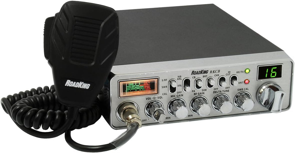 40 Channel CB Radio with Digital Display and SWR Meter F65911