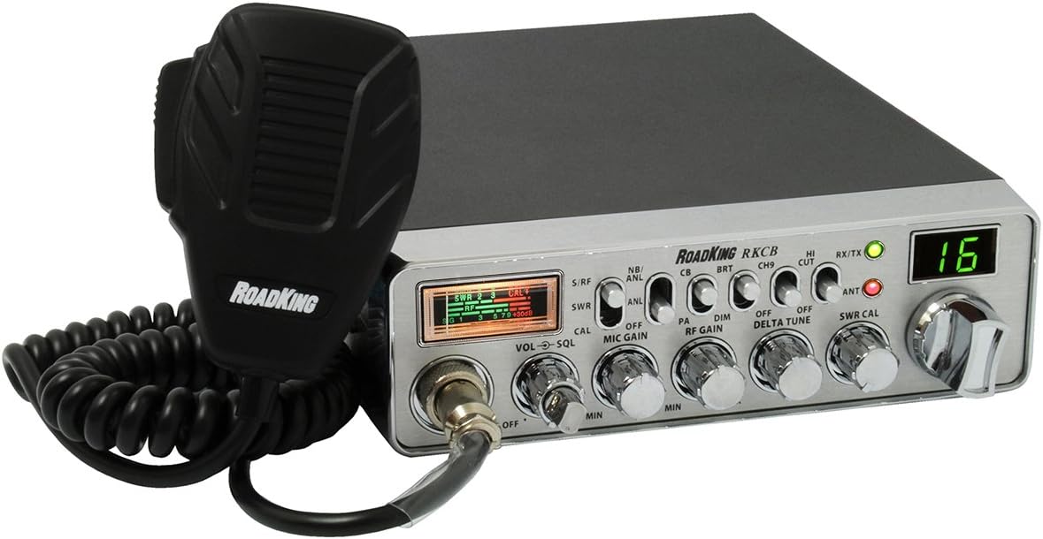 40 Channel CB Radio with Digital Display and SWR Meter F65911