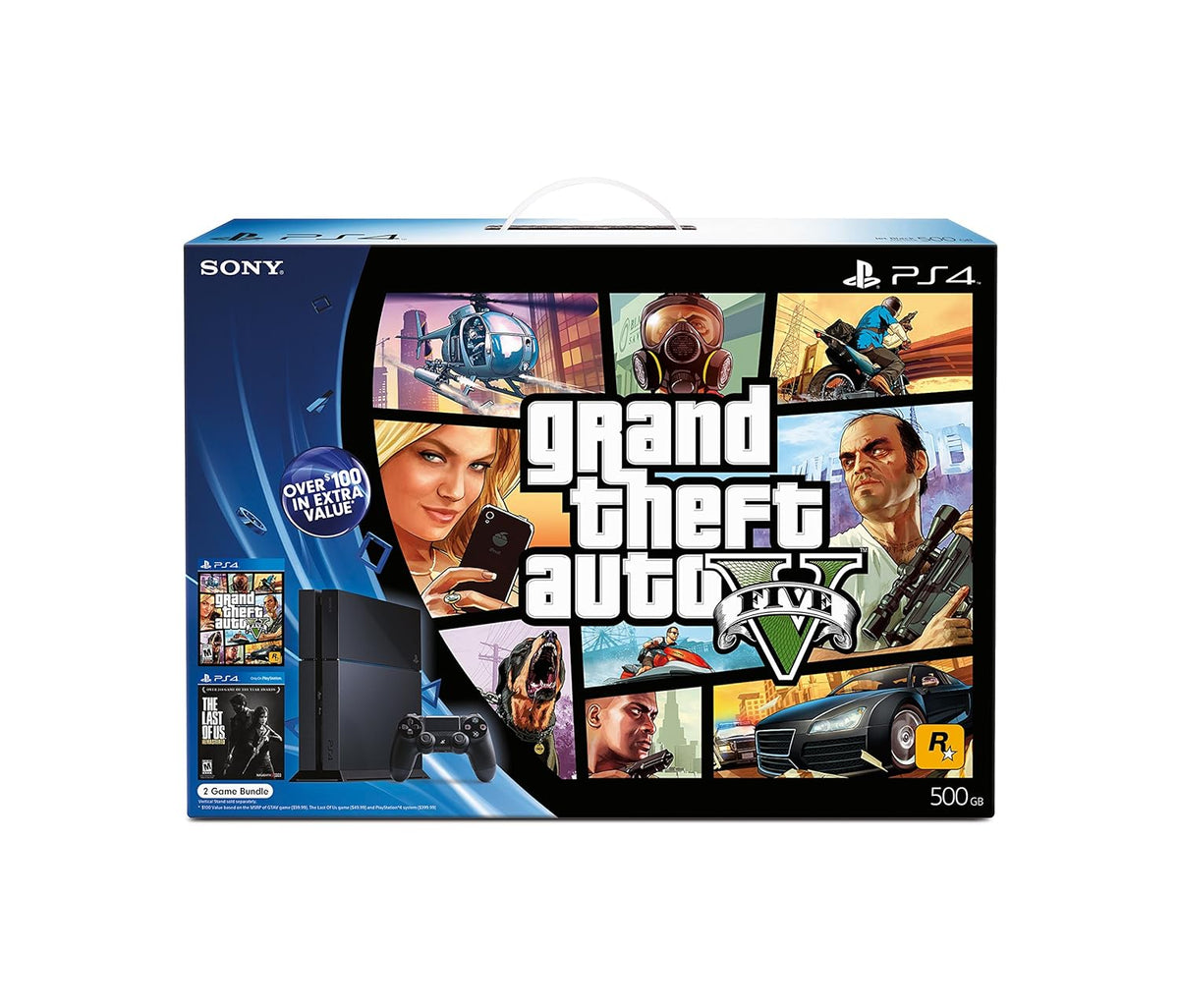 500GB Playstation 4 Game Console Y653114
