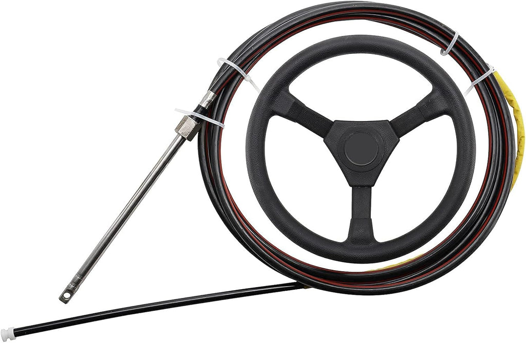 13' Boat Steering Cable with 13 Wheel I8716
