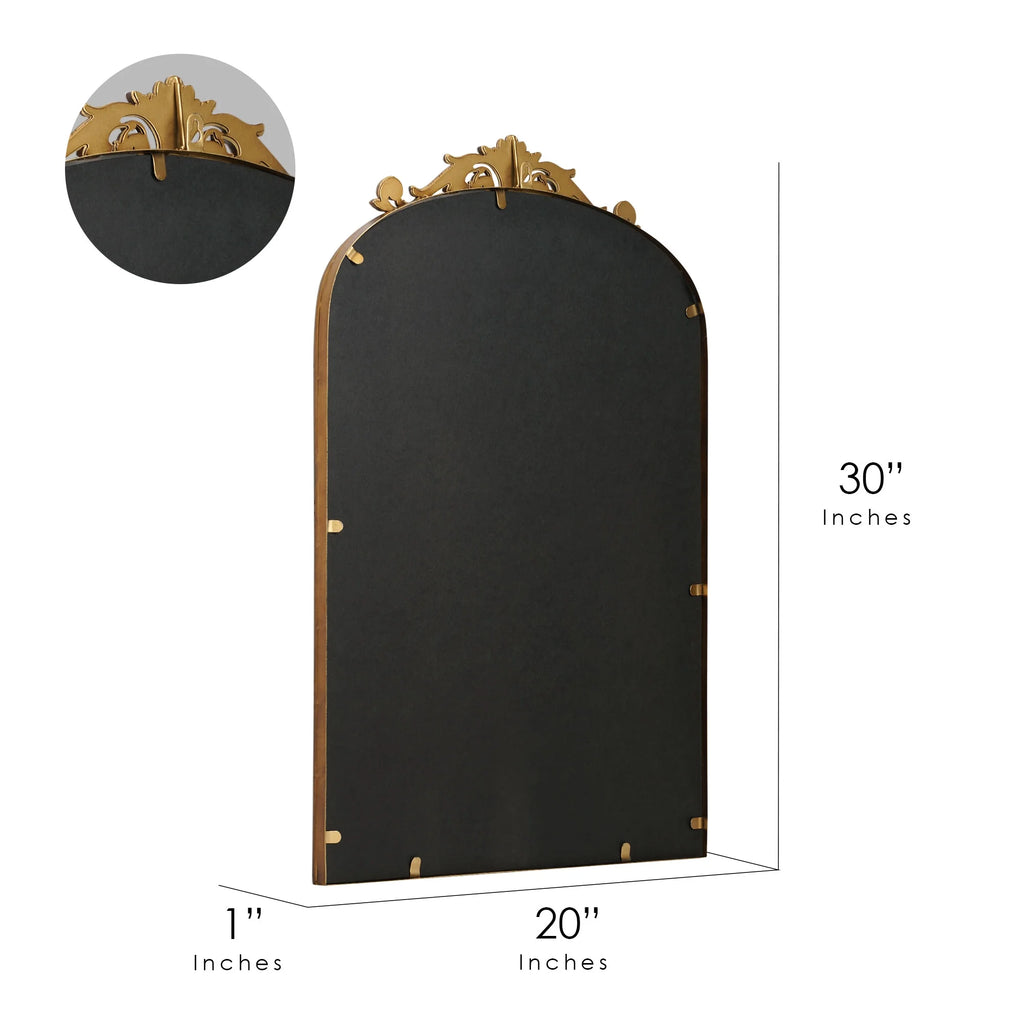 Gold Metal Wall Mirror M28930