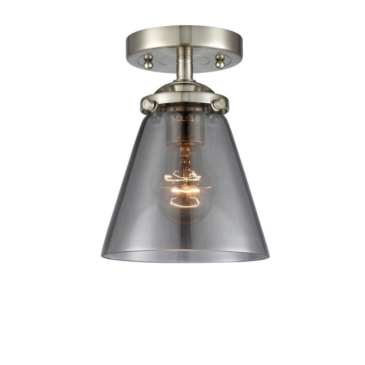 Brushed Satin Nickel Semi-Flush Mount Light K1984