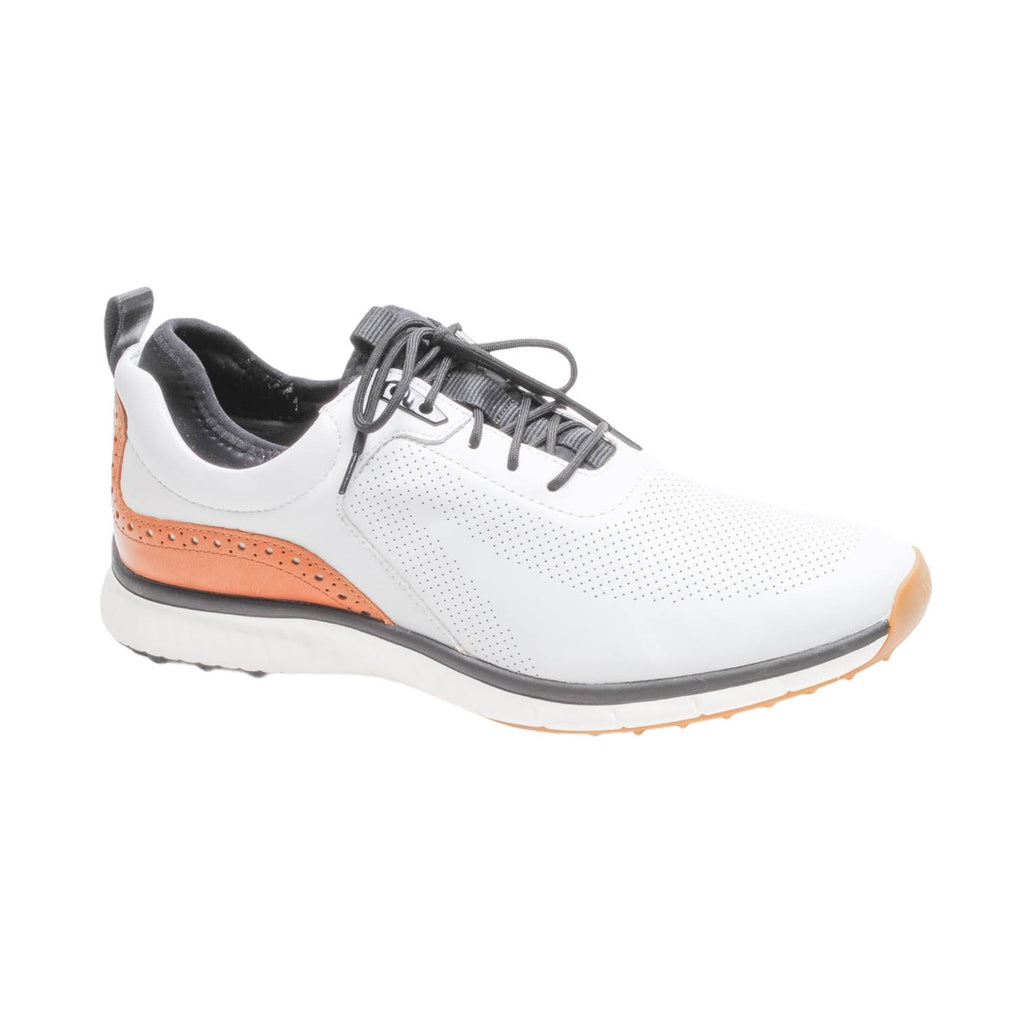 White Leather Hybrid Shoes F509422