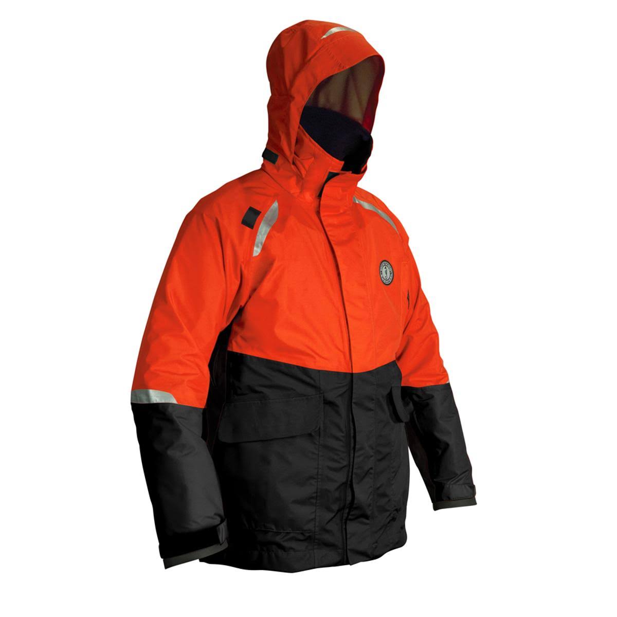Medium Orange Black Coat G621