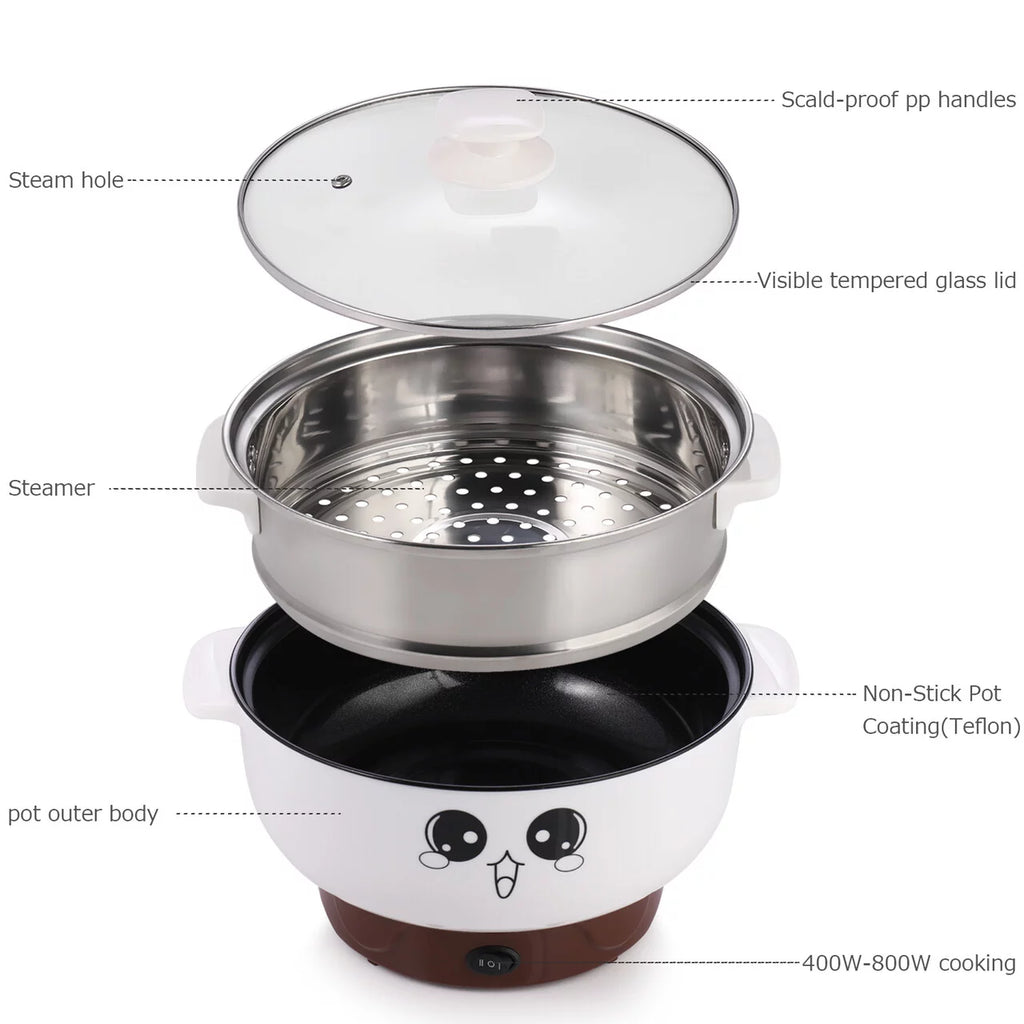 3.6L Multifunction Electric Cooker with Lid J172