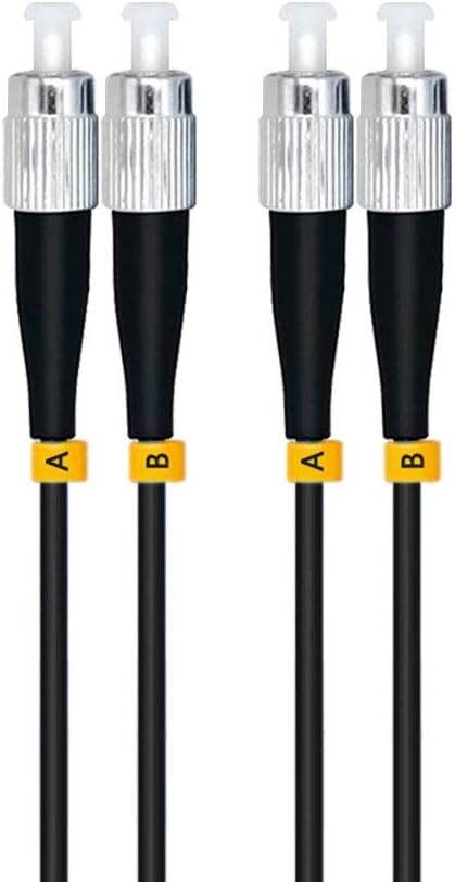 40M LC to LC OM3 Outdoor Armored Duplex 50/125 Fiber Optic Cable Jumper Multimode Q9326