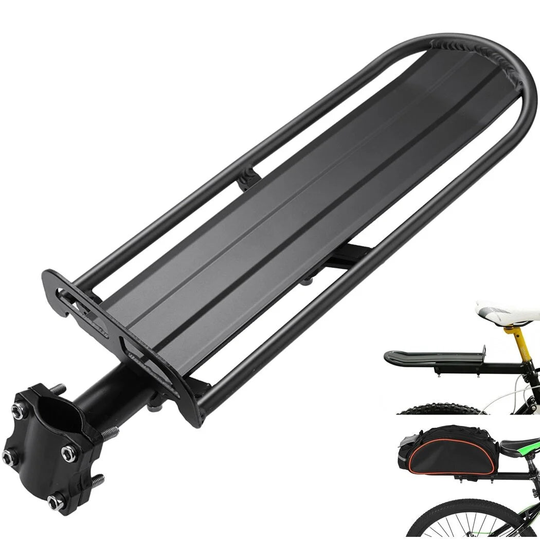 Aluminum Alloy Bicycle Pannier Rack with 10kg Load Capacity Q380499