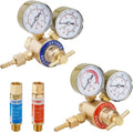 Oxygen Acetylene Regulator Welding Gas Gauges C535