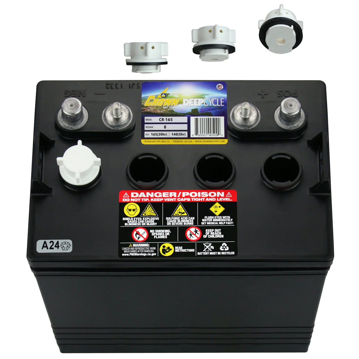 8V Deep-Cycle Flooded Battery N33954