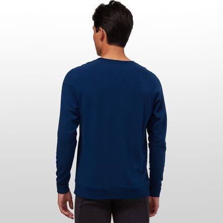 True Indigo Dk L Long Sleeve Crewe V26931
