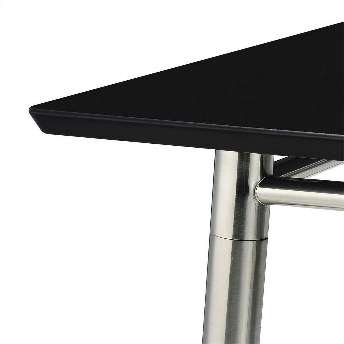 Rectangle Coffee Table with Engineered Wood Black Top W949