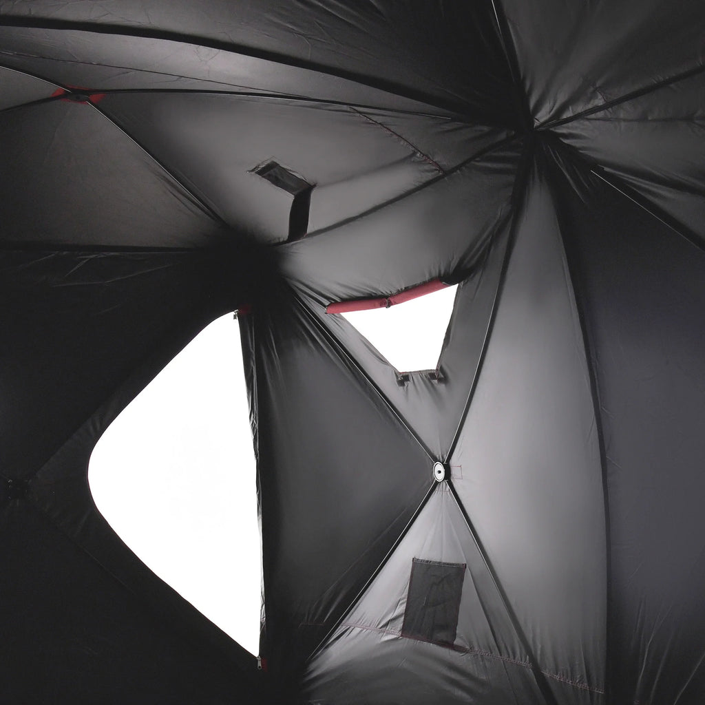 Red Pop-up Ice Fishing Tent R3093