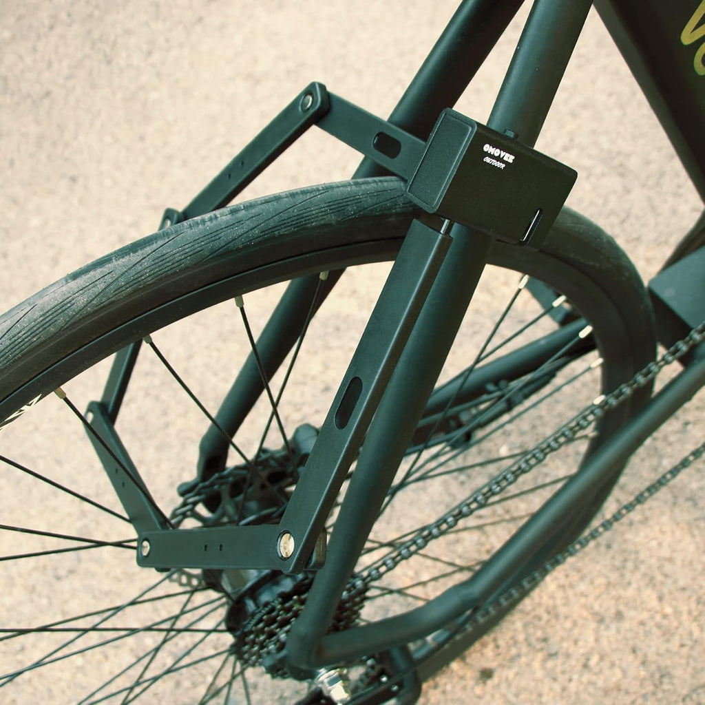 Compact Alloy Steel Bicycle Chain Lock with Carrying Storage Bracket 100 cm Pack of 2 M6430