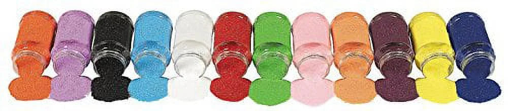 12 Pieces Craft Sand Assortment Z425