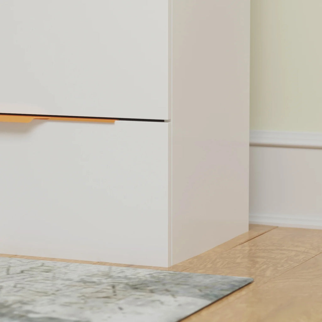 White 6-Drawer Double Dresser K91918